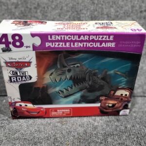 Cars on the road Mater puzzel. New